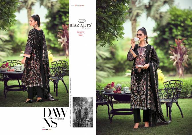 Musafir Vol 10 By Riaz Arts Printed Karachi Cotton Dress Material Wholesale Shop In Surat
